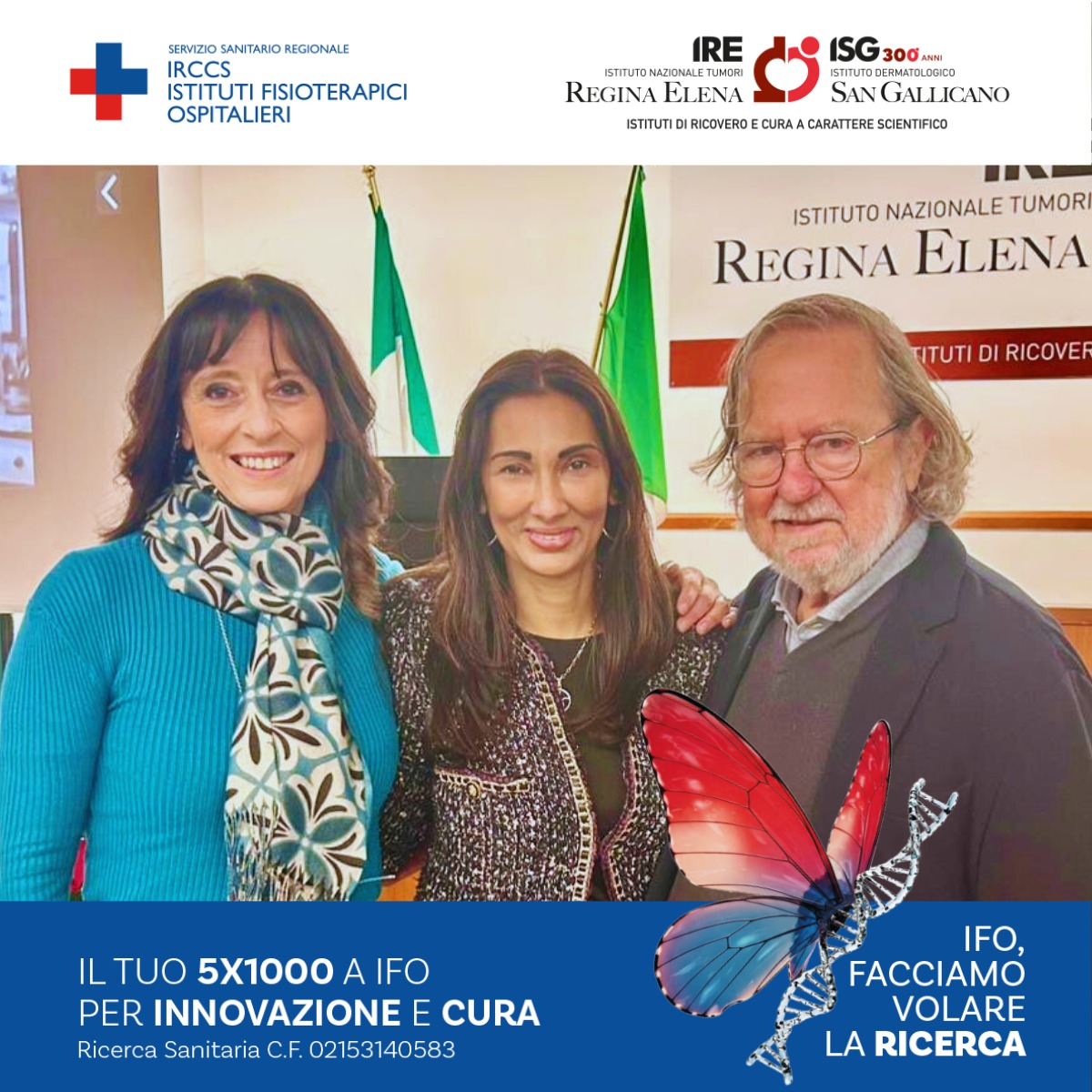 IREISGufficiale's tweet image. #storiechevalgono1000: “Mi guardavo la gamba piena di macchie e pensavo: mi resta poco”.
Nel 2011 Stefania riceve l’Ipilimumab. Le metastasi spariscono.
Oggi è una delle prime storie di successo dell’immunoterapia in Italia.
Dai 5x1000 a
IFO ed iscriviti a mailchi.mp/94d814ea5a84/n…