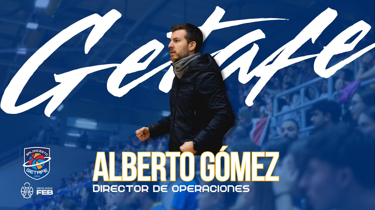 CB. GETAFE (@cbgetafe) on Twitter photo 💼 ALBERTO GÓMEZ, NUEVO DIRECTOR DE OPERACIONES
El CB Getafe sigue consolidando su estructura tras el ascenso a #SegundaFEB.
En este proceso, anunciamos la incorporación de <a href="/al_go_mu/">Alberto Gómez</a>, nuevo Director de Operaciones. 💼 ALBERTO GÓMEZ, NUEVO DIRECTOR DE OPERACIONES
El CB Getafe sigue consolidando su estructura tras el ascenso a #SegundaFEB.
En este proceso, anunciamos la incorporación de <a href="/al_go_mu/">Alberto Gómez</a>, nuevo Director de Operaciones.