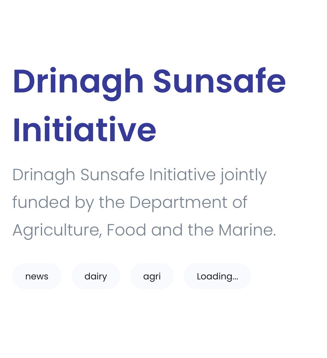 Marguerite Crowley (@margueritecrowl) on Twitter photo Well done <a href="/Drinaghagri/">Drinagh Agribusiness</a> , raising awareness of protecting our skin from sun damage #Sunsafe #skin Well done <a href="/Drinaghagri/">Drinagh Agribusiness</a> , raising awareness of protecting our skin from sun damage #Sunsafe #skin