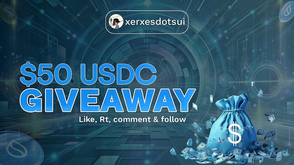 Xerxes.sui 💧 (@xerxesdotsui) on Twitter photo 🚨 $50 USDC GIVEAWAY
2 lucky winners will snag $25 each!
How to enter:
✅ Follow <a href="/xerxesdotsui/">Xerxes.sui 💧</a>
❤️ Like & 🔁 Retweet
👥 Tag 3 friends in the comments
Ends in 48 hours - don’t miss out! 🚨 $50 USDC GIVEAWAY
2 lucky winners will snag $25 each!
How to enter:
✅ Follow <a href="/xerxesdotsui/">Xerxes.sui 💧</a>
❤️ Like & 🔁 Retweet
👥 Tag 3 friends in the comments
Ends in 48 hours - don’t miss out!