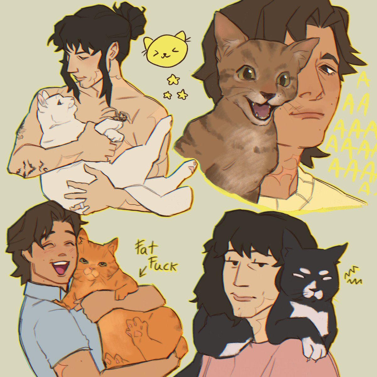 GetLost0p's tweet image. Cat dads