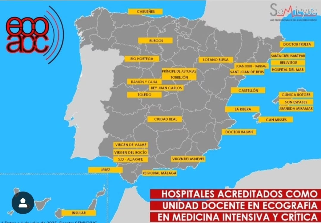 CAHU_Area_V's tweet image. 📢 ¡Gran noticia para nuestra UCI!
El Hospital Universitario de Cabueñes ha sido acreditado como una de las 30 Unidades Docentes en Ecografía en Medicina Intensiva y Crítica por la @semicyuc 🎓🫀
Este reconocimiento Eco-ACC nos sitúa como referente nacional en formación…