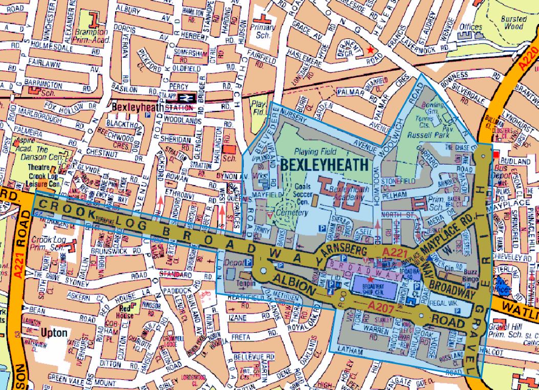 MPSBexley's tweet image. A section 35 has been put in place and approved by Inspector Keen In Bexleyheath Town Centre. This will run from 2pm on the 11th July to 2pm on the 12th July. This section is in place to prevent anti-social behaviour and disorder in and around the town centre.