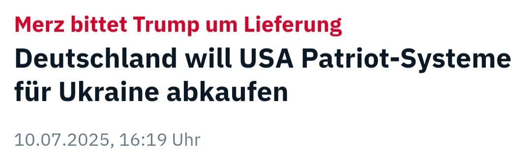SWagenknecht's tweet image. Man muss es sich einmal vor Augen führen: Der deutsche Kanzler #Merz bittet Washington darum, den #USA Waffen abkaufen zu dürfen, um auf Kosten des deutschen Steuerzahlers den Stellvertreterkrieg in der #Ukraine zu verlängern, der längst hätte beendet werden können. Wie verrückt…