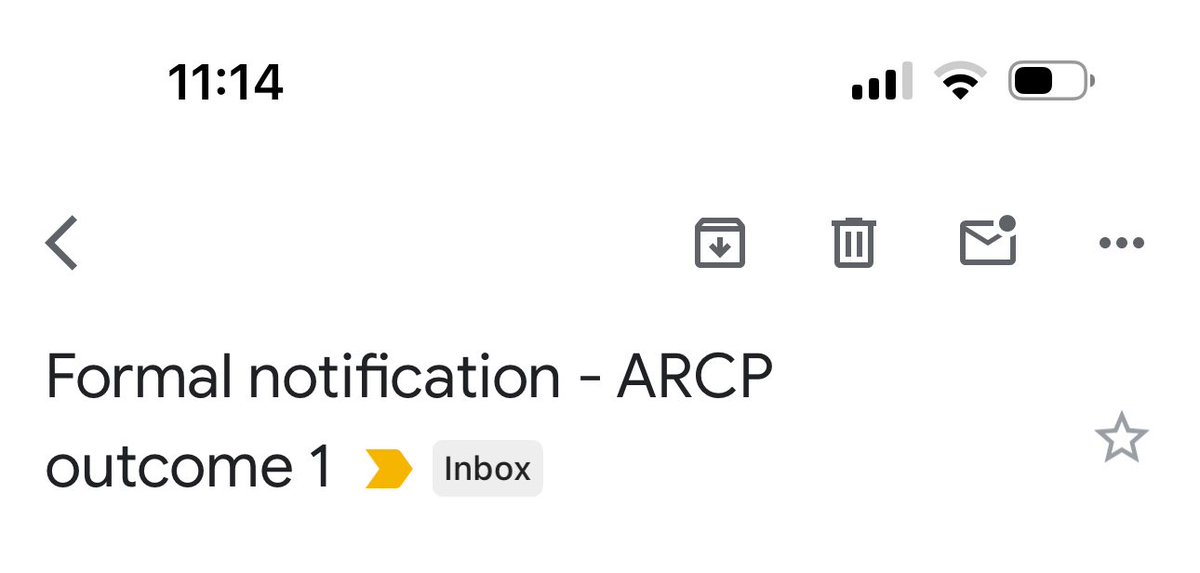 ARCP Outcome 1 (best option obviously) 

Orunmila oshe ooo🤣, couldn’t have done this without you 😆

ST3 here we come , let’s go get that bag ( though na small money and that’s why we want FPR and we are going on strike) 

Final lap and we wrap it all up next year insha Allah 😇