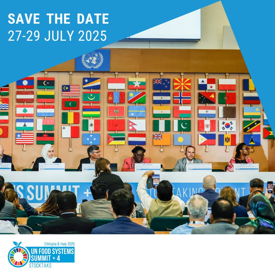 CGIAR_EMD's tweet image. 🌍 @CGIAR is joining #UNFSS+4 in Addis Ababa, July 27–29!
Global leaders. Bold ideas. Real action for sustainable food systems. 🌱
🔗 lnkd.in/dtk9a5ex
#FoodSystems #UNFSS2025 #CGIAR