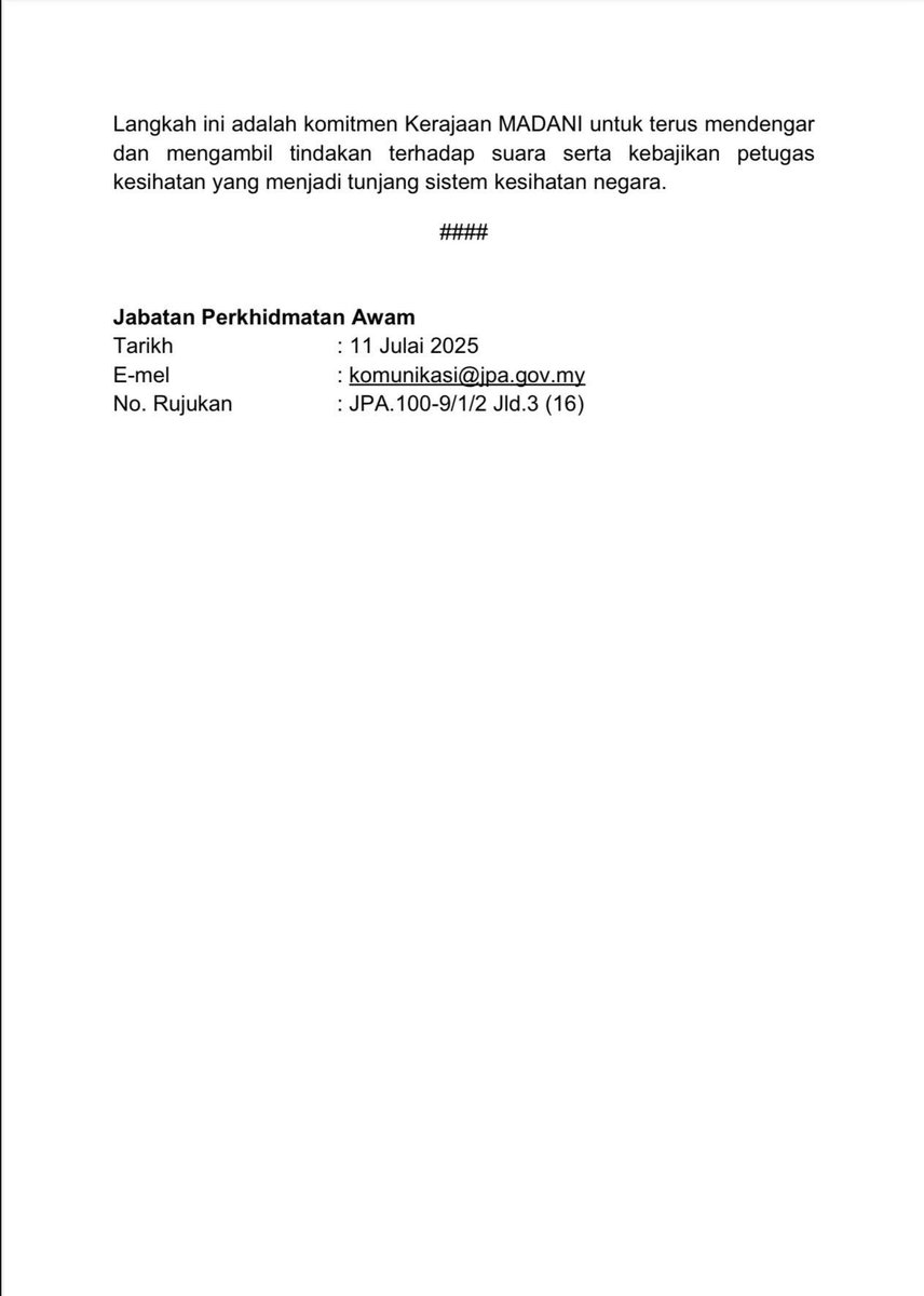 Siaran Media 

Kerajaan Umum Pengecualian Waktu Bekerja Syif Kepada 82,637 Petugas Kesihatan

#KKMPrihatin #SihatBersama #MalaysiaSihat #RancakkanMADANI