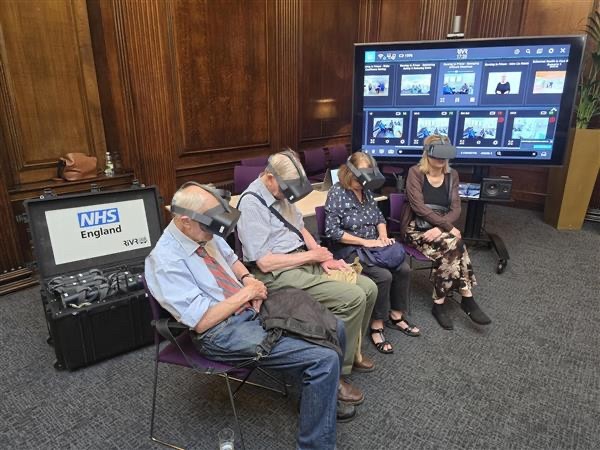 NHSE_WTE's tweet image. Huge thanks to @RCN Library and Museum from the Simulation and Immersive Technologies team, their History of Art in Prisons event was fantastic! Also, thank you to everyone who visited, we hope you enjoyed the VR experience!
Find out more about our work: ow.ly/fNxC50WobBu