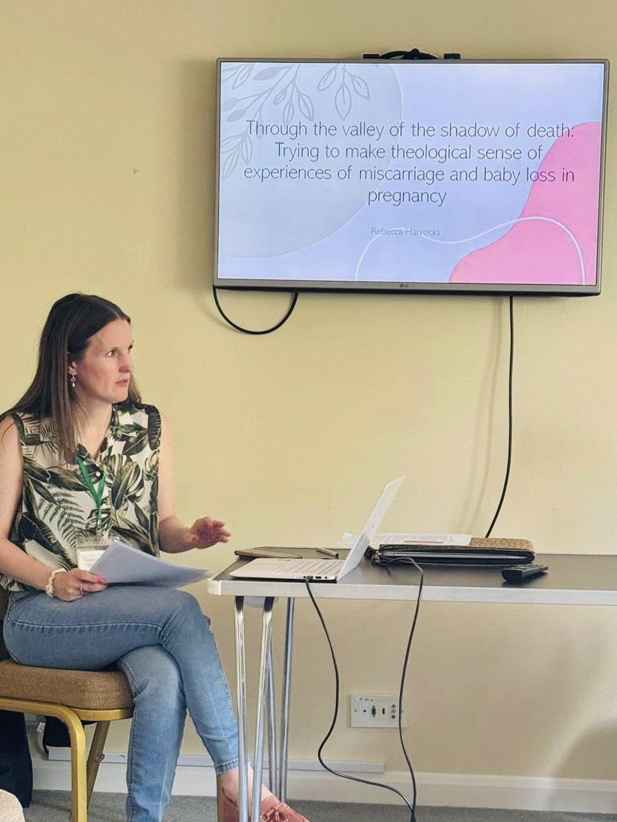 Very grateful for the opportunity to present at <a href="/BIAPTheology/">BIAPT</a> conference again this year re some of the underlying theology of experiences and responses to miscarriage and baby loss in pregnancy. Three days of great people, fascinating talks, fruitful conversations.