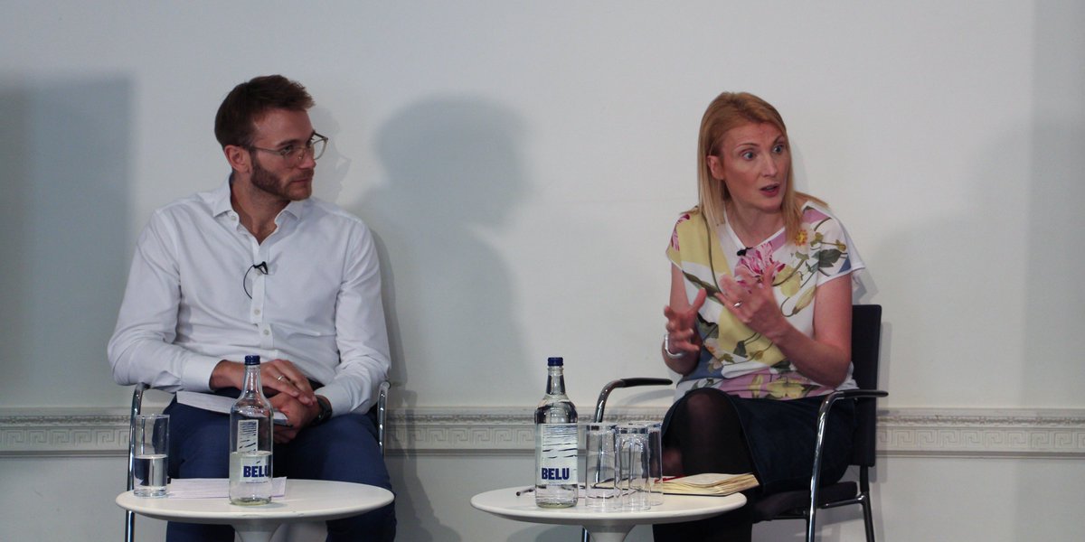instituteforgov's tweet image. 📸Snapshots | Productivity Pitches #7: Welfare
Eileen Broderick, Sarah Gamble @IslingtonBC, @RCliftonConsult @ShawTrust, Kevin Donaghy @belfastcc and Melanie Jones @TPIProductivity presented examples of innovation in public services.
Watch the event💻: instituteforgovernment.org.uk/event/producti…
