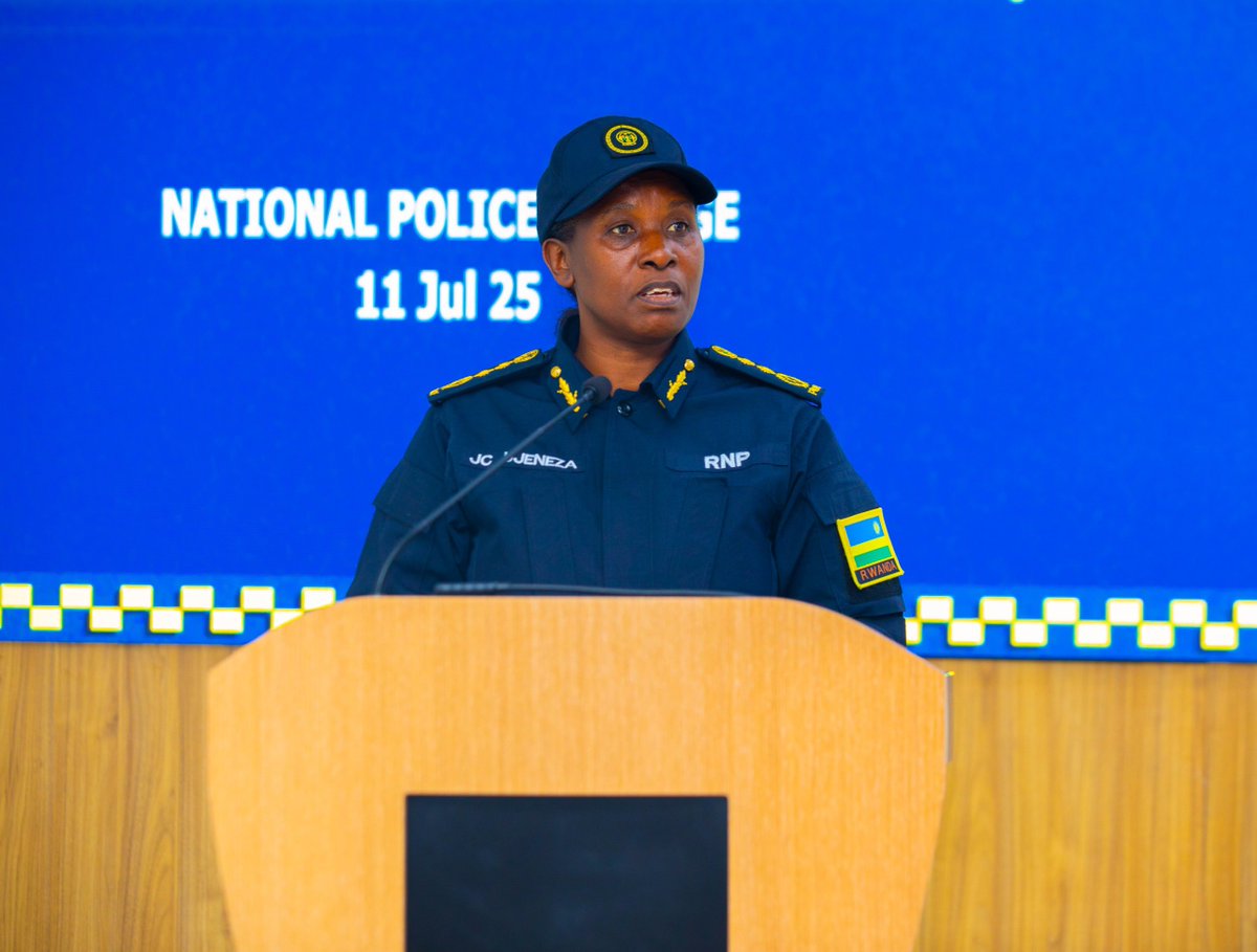 Rwandapolice's tweet image. Today,

Deputy Inspector General of Police in Charge of Administration and Personnel, DCG Jeanne Chantal Ujeneza, officiated the pass-out ceremony of the Police Junior Command and Staff Course, Intake 12/25, at National Police College in Musanze District.

Forty-five participants…