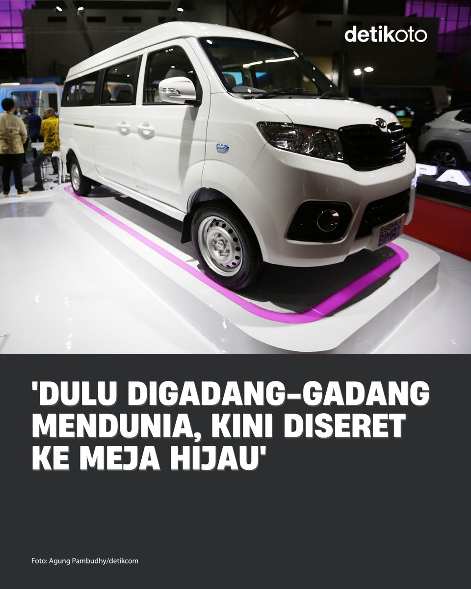 detikoto's tweet photo. Alih-alih perbincangan soal pengembangan pasar, produk baru, atau data penjualan, merek yang bermarkas di Jawa Tengah itu justru ramai beritanya karena kasus hukum.
⁣
PT SMK (Solo Manufaktur Kreasi) selaku produsen mobil Esemka digugat karena wanprestasi.
⁣
#detikOto #Esemka https://t.co/KVjA5Mx4Tr