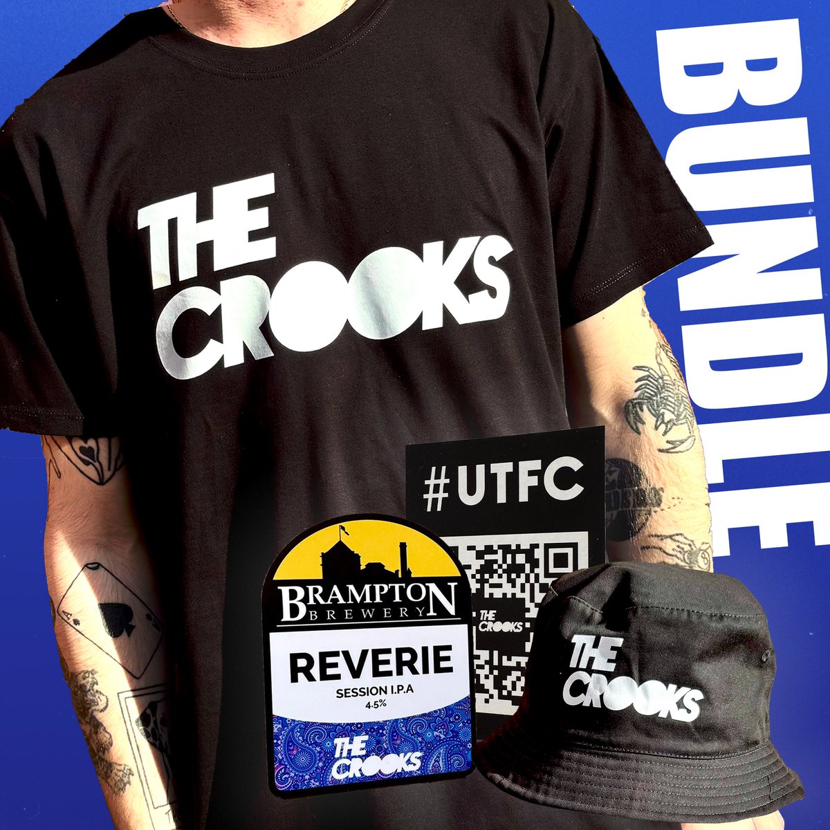 TheCrooksUK's tweet image. Who doesn’t love a bundle sale on a Friday?
Head over to our merch store to grab yourself a bargain: thecrooksuk.com/store
White and black tee bundle available