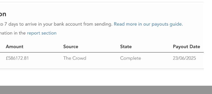 The payout was made to the Rape Gang Inquiry's bank account from the Crowdfunder on the 23rd of June.

Rupert has 28 days from that date to make his declarations.

This is a vexatious and false complaint to undermine our inquiry.