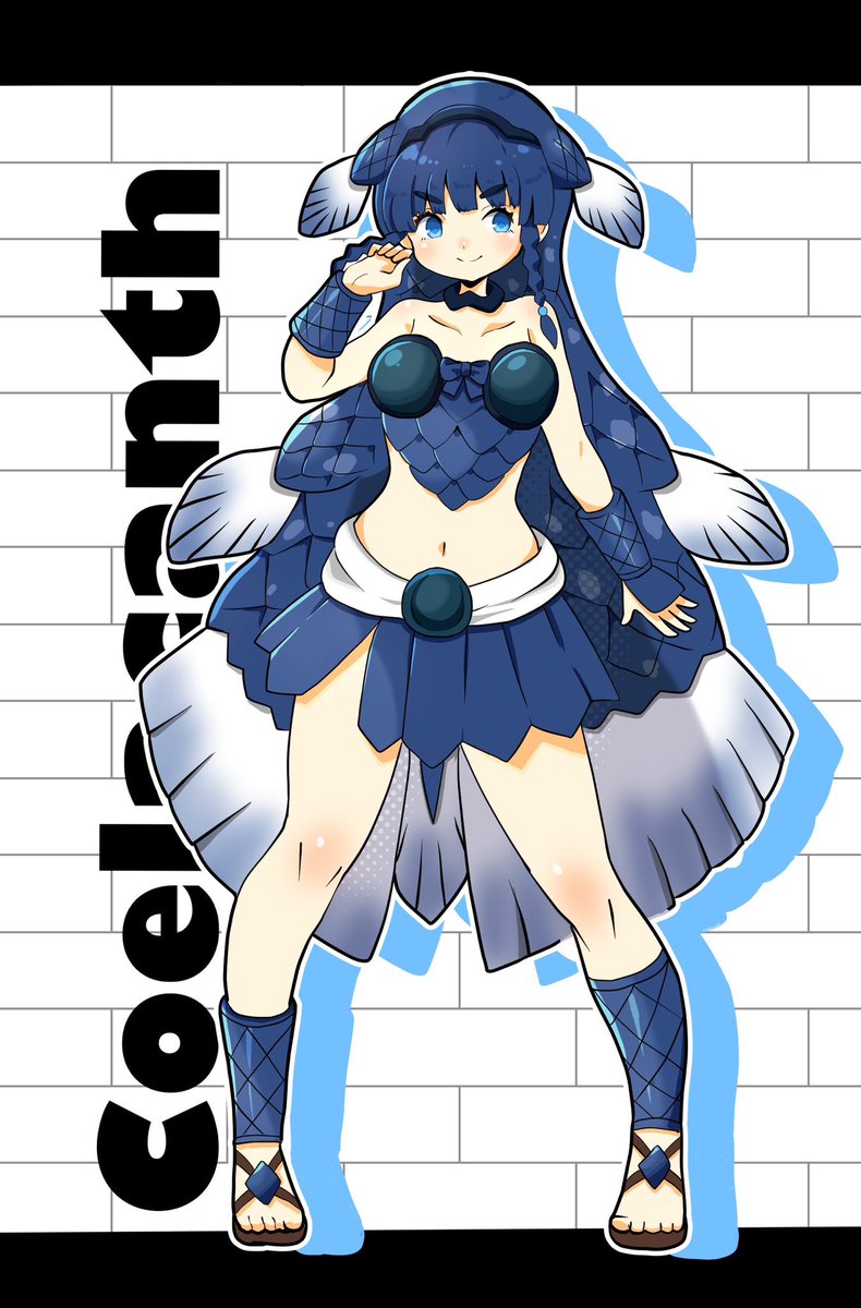 FlareWhite's tweet image. ダメだどうしてもジーランスが真っ先に脳裏に

#けものフレンズ　#シーラカンス