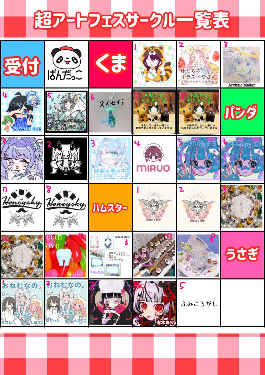 chouartfes's tweet photo. 超アートフェス🎨

明日開催です❕

日時:7/12(土)11:00-16:00
会場:チクモクビル小ホール
入場料:500円（アートカフェバーぱんだっこのドリンクチケット付）

超アートフェスは創作に特化した展示即売会です✍️🩷
遊びに来てね〜！
#超アートフェス https://t.co/BNW9oVAOyx