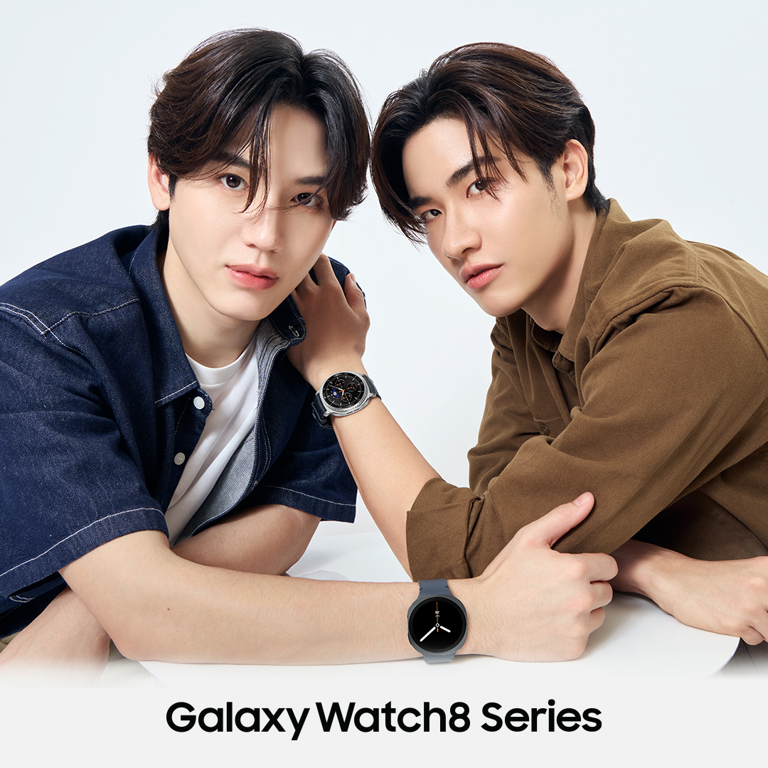 แนบชิด สนิทกว่าที่เคย… 
เต นิว ❌  Galaxy Watch8 series ✅ 
ดีไซน์บาง โค้งรับ กระชับรับพอดีข้อมือ 
พร้อมฟีเจอร์ บอก 5 สัญญาณก่อนร่างรวน
เพิ่มเติม 👉 bit.ly/Galaxy_Watch8

#GalaxyWatch8 #GalaxyWatch8 Classic 
#บอก5สัญญาณก่อนร่างรวน #Samsung