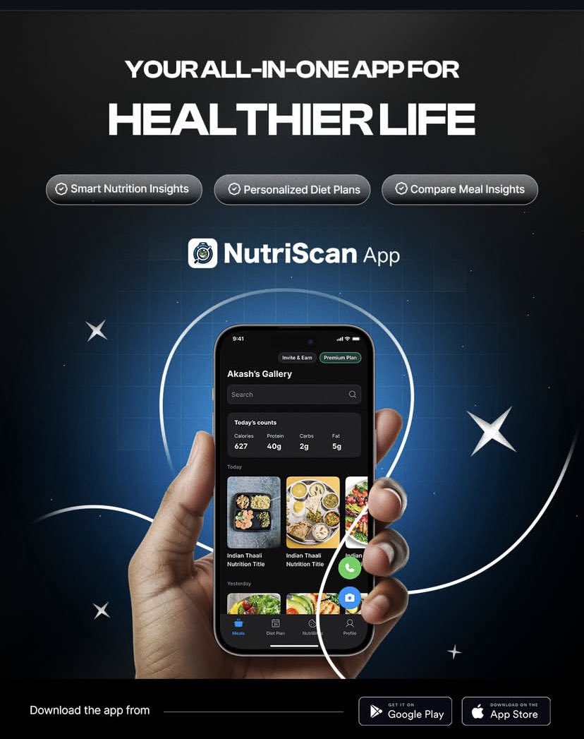 NutriScanApp's tweet photo. 🚨 Something exciting is cooking... and it starts with your next meal. 👀🍽️
We’re officially launching the #NutriScanChallenge and it’s your chance to turn everyday eating into something inspiring, fun, and even rewarding. 💥
Have you ever wondered what’s really in your meals?
Now’s the time to find out and show it off!
✨Just scan your food with the NutriScan App, snap a photo or screenshot, and share it with the world.
Here’s how to jump in:
1️⃣ Scan any meal using the NutriScan App
2️⃣ Post your scan or food photo on X
3️⃣ Tag @NutriScanApp and use the hashtag #NutriScanChallenge
🎉 This will last for 7 days, we’re giving away free subscription to the first runner up and our top 3 entries will win cash to fuel your healthy lifestyle.
Curious? Good.
We’re starting now…
This is more than just a challenge, it’s a movement.
So… what’s on your plate? 🍴✨
#NutriScanChallenge #HealthyCanBeFun #EatSmart #ScanAndShare