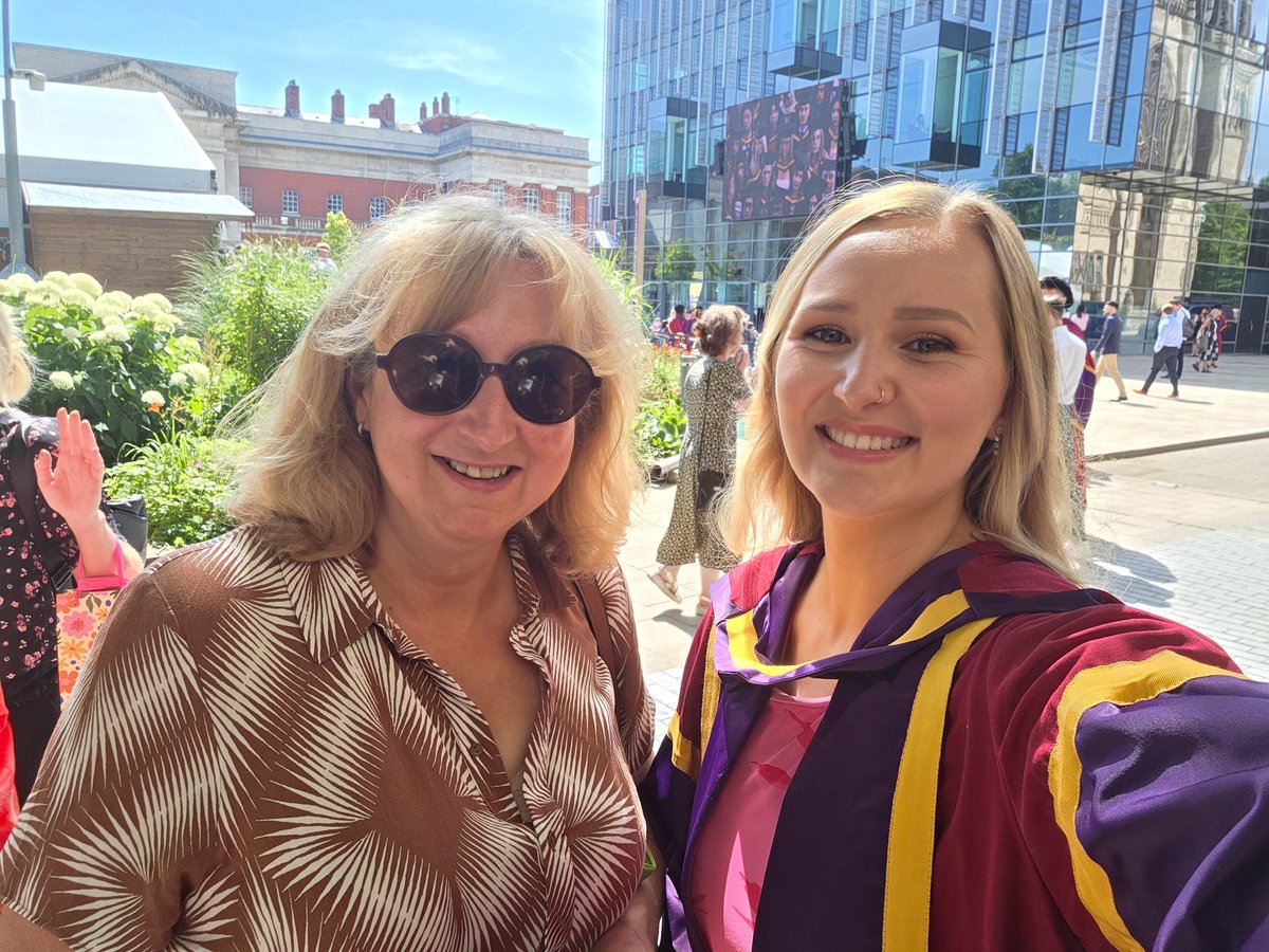 Danielle Mountain (@danimountain3) on Twitter photo After delaying graduation as little one was due, yesterday I finally celebrated completing my PhD 🎓 thank you to all who helped me get here- lucky and grateful don't begin to cover it! <a href="/LetsDrGhio/">Daniela Ghio</a> <a href="/sjkp121/">Sarah Peters</a> <a href="/rebecca_lee07/">Dr Rebecca Lee</a> Lis Cordingley & Janet McDonagh <a href="/ManHealthPsych/">MCHP</a> <a href="/CfE_UoM/">Centre for Epidemiology Versus Arthritis</a> After delaying graduation as little one was due, yesterday I finally celebrated completing my PhD 🎓 thank you to all who helped me get here- lucky and grateful don't begin to cover it! <a href="/LetsDrGhio/">Daniela Ghio</a> <a href="/sjkp121/">Sarah Peters</a> <a href="/rebecca_lee07/">Dr Rebecca Lee</a> Lis Cordingley & Janet McDonagh <a href="/ManHealthPsych/">MCHP</a> <a href="/CfE_UoM/">Centre for Epidemiology Versus Arthritis</a>