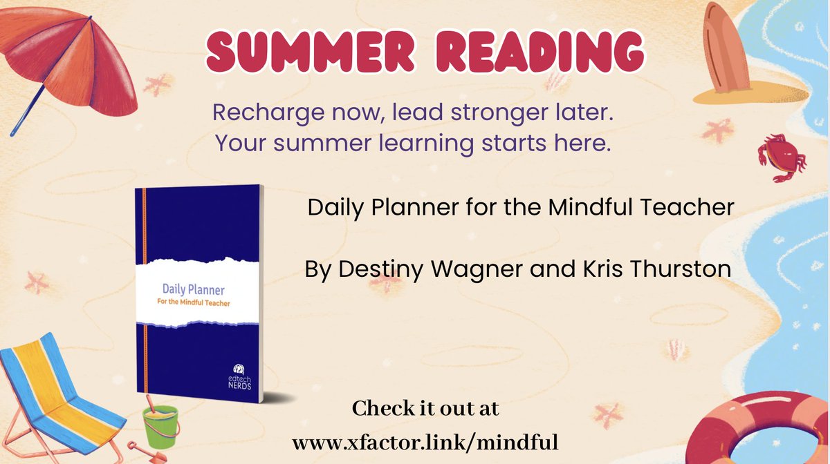 Dr. Matthew X. Joseph (@matthewxjoseph) on Twitter photo Recharge now, lead stronger later.
Your summer learning starts here.
Daily Planner for the Mindful Teacher
By <a href="/EdTechDestiny/">ᗪEᔕTIᑎY ᗯᗩGᑎEᖇ 🤓 #edtechnerds</a> and <a href="/KrisThurston/">ᴋʀɪꜱ ᴛʜᴜʀꜱᴛᴏɴ 👍😎👍 #edtechnerds #excited #ISTE</a>
Check it out at xfactor.link/mindful
<a href="/XFactorEdu/">X-Factor EDU</a> <a href="/TCEA/">TCEA</a> Recharge now, lead stronger later.
Your summer learning starts here.
Daily Planner for the Mindful Teacher
By <a href="/EdTechDestiny/">ᗪEᔕTIᑎY ᗯᗩGᑎEᖇ 🤓 #edtechnerds</a> and <a href="/KrisThurston/">ᴋʀɪꜱ ᴛʜᴜʀꜱᴛᴏɴ 👍😎👍 #edtechnerds #excited #ISTE</a>
Check it out at xfactor.link/mindful
<a href="/XFactorEdu/">X-Factor EDU</a> <a href="/TCEA/">TCEA</a>