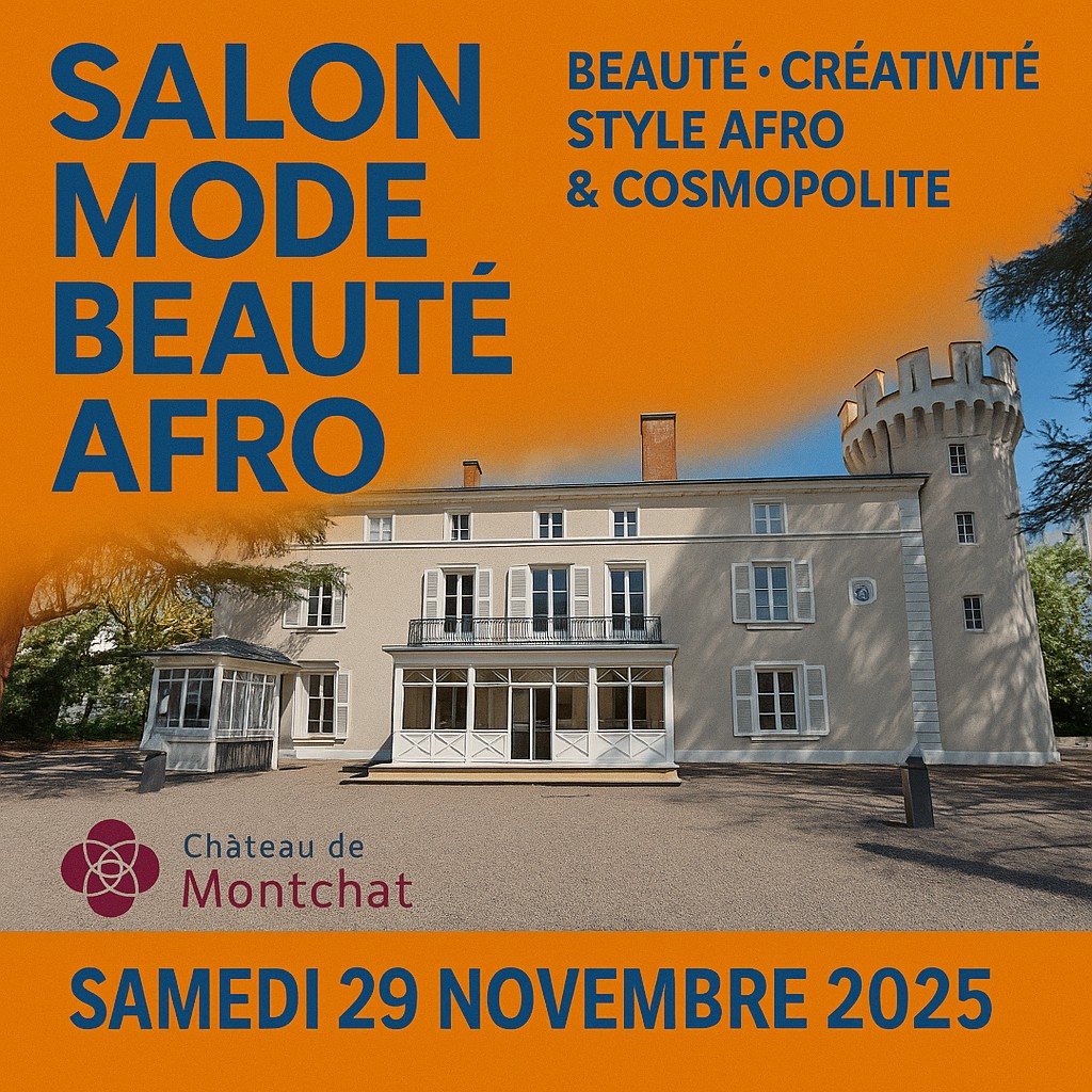 ekodafrik's tweet photo. Le 29 novembre le Château de Monchat dans le 3e à Lyon accueillera le Salon de la Mode et la Beauté Afro à Lyon 
Promotion de la beauté inclusive, représentative et décomplexée
#SalonModeBeautéAfro #AfroStyle #ÉvénementLyon #DiversitéEtBeauté #BeautéInclusive #TissusAfricains https://t.co/Zit7HaLkFd