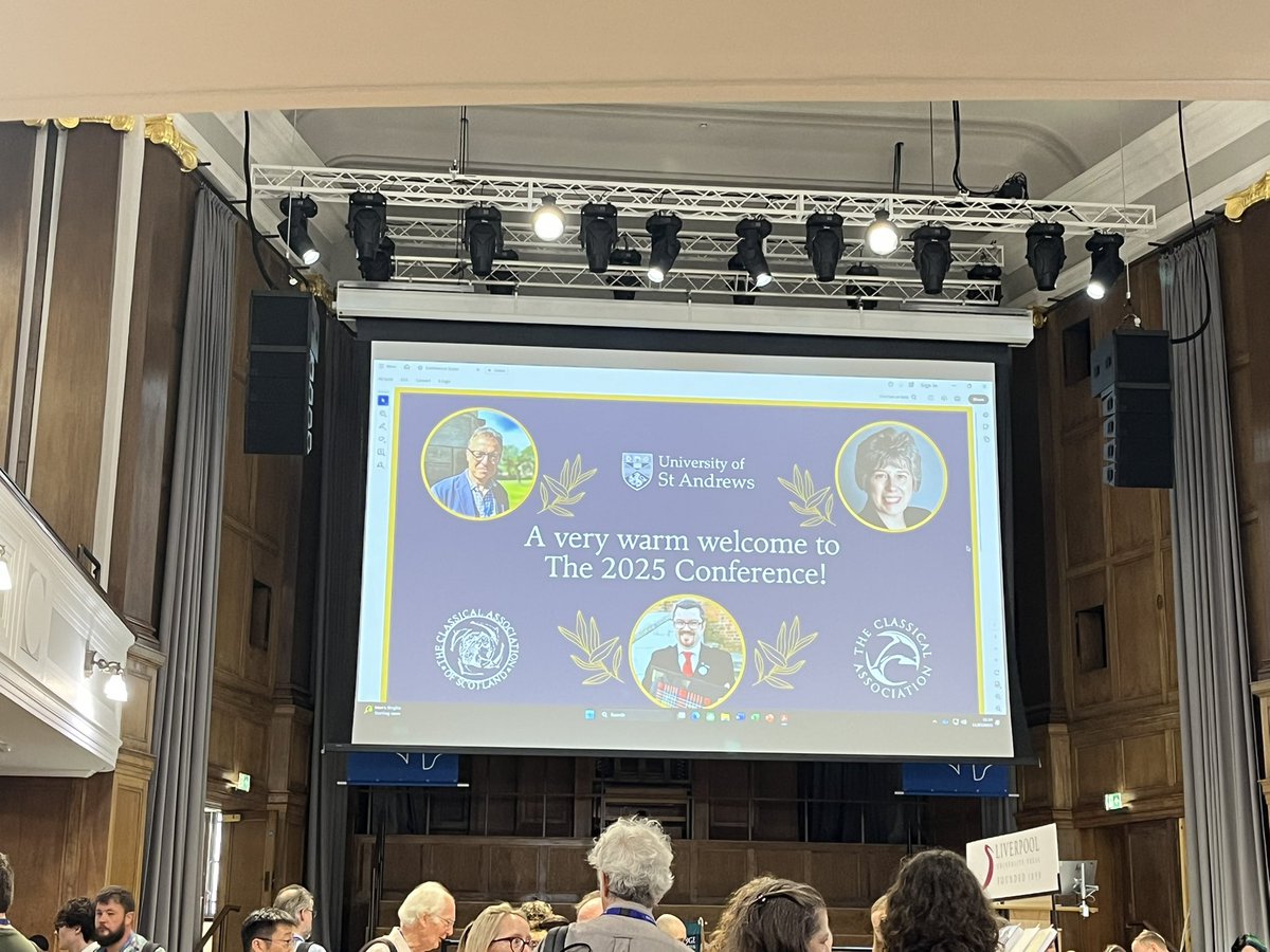 We’ve officially arrived at the Classical Association conference! Come around and say hi. Also please attend our workshop tomorrow at 9am!