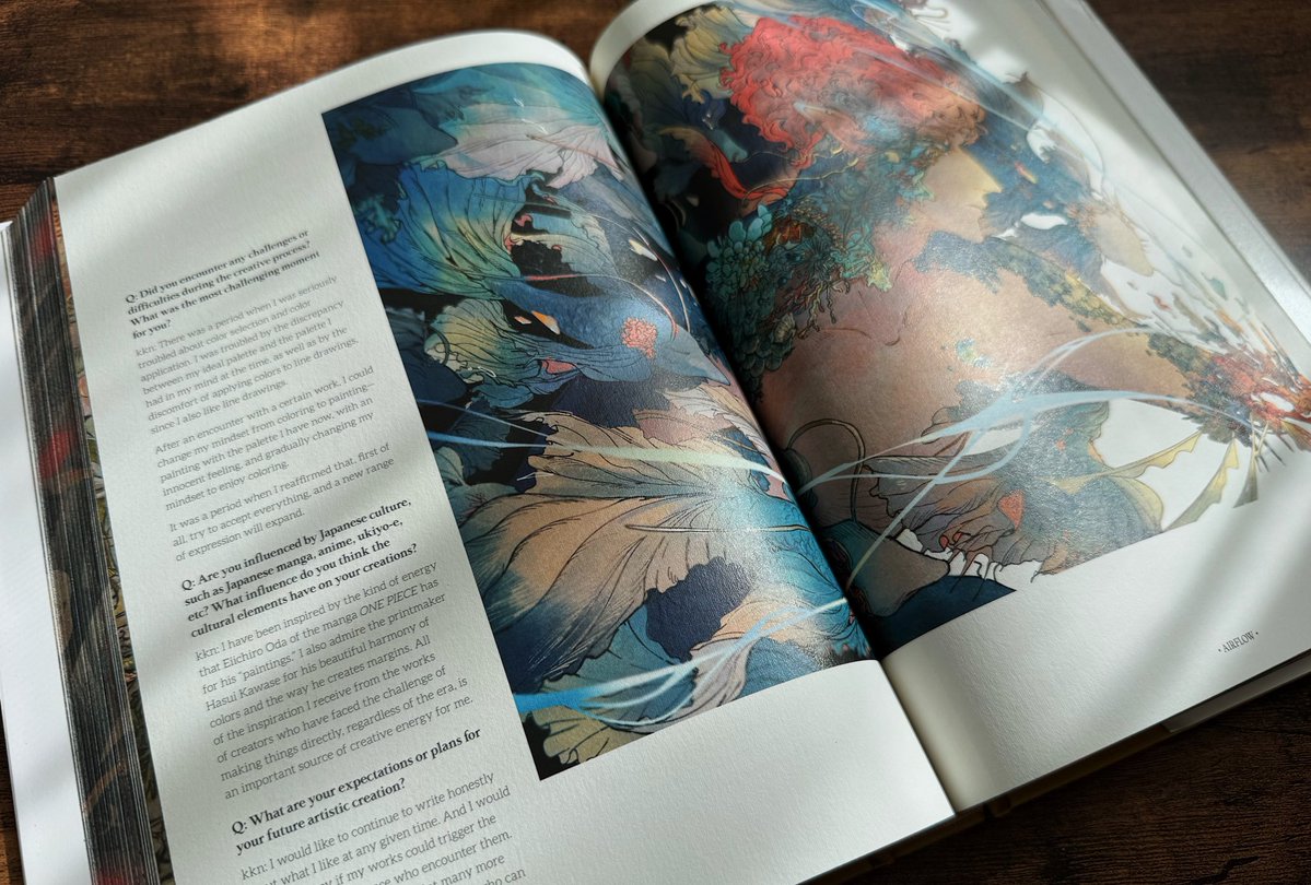 k5k9no's tweet image. 📣🪿
『New Floating World』 (Sandu Publishing)
8月に発売されますこちらの図録にて、12ページにわたり、作品とインタビューをご掲載いただいております。
どうぞよろしくお願いいたします🪭