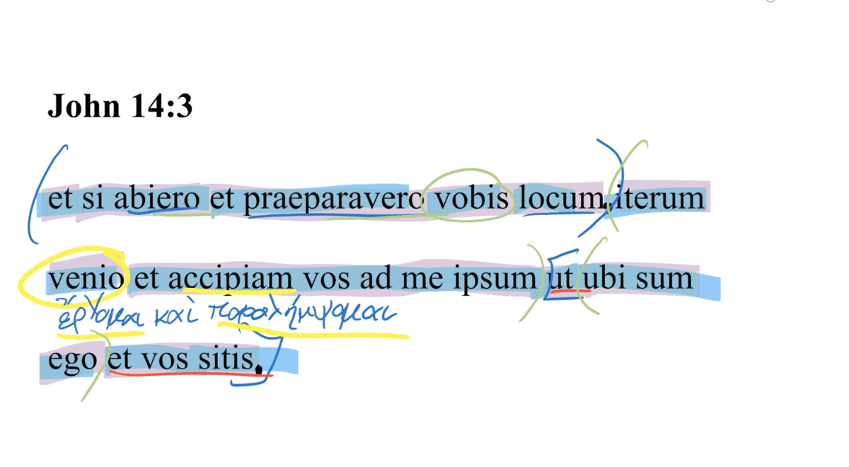 Today's Latin Vulgate Video: John 14:3 Latin Vulgate ow.ly/UeyC106fshC