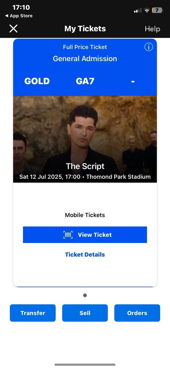 claire orourke (@claireorrrrx) on Twitter photo Selling a gold circle standing ticket for <a href="/thescript/">the script</a> in limerick tomorrow.plz plz dm if interested !!x Selling a gold circle standing ticket for <a href="/thescript/">the script</a> in limerick tomorrow.plz plz dm if interested !!x