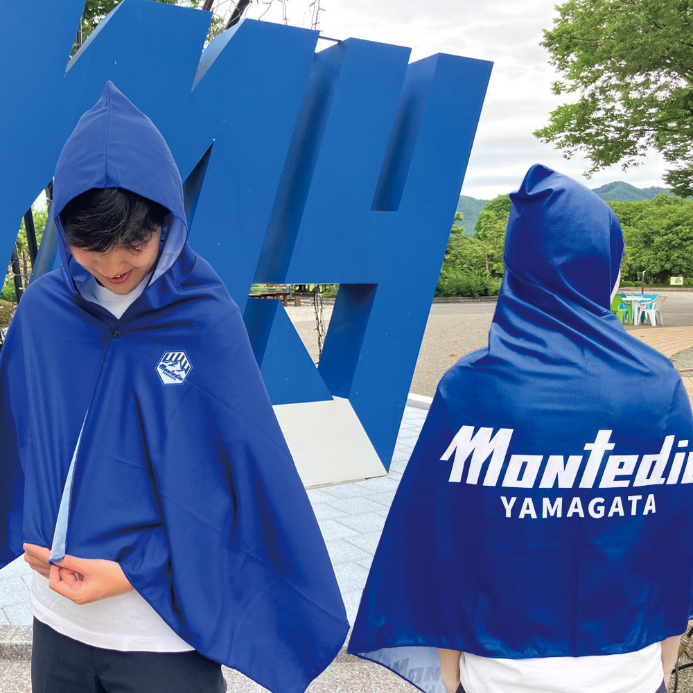 米富繊維×モンテディオ山形　コラボマフラー モンテディオ山形広報／Montedio Yamagata on X