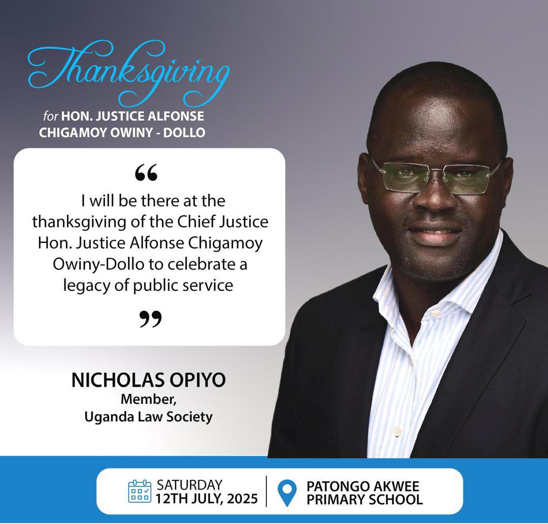 A life of public service truly worth celebrating. Patongo, here we come. We’ll dance Bwola, the Acoli royal dance, hold the Otole (war dance) shield &amp; shake the Agwata (Calabash) in the Larakaraka (courtship) dance. 

We’ll wear the Ostrich kono (feather) atop our heads and shake