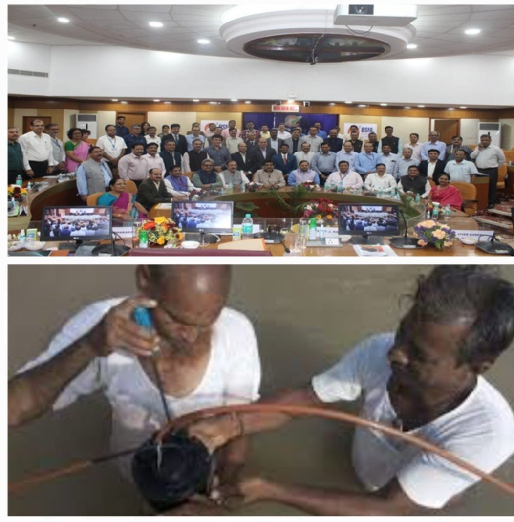 satyan_aec's tweet image. BSNL EMPLOYEES:
Working Hard Through Pandemics &amp;amp; Disasters
NO PAY REVISION SINCE 2007 
(18 YEARS)

VS

TOP MANAGEMENT:
Enjoying All Amenities
NO ACCOUNTABILITY FOR PERFORMANCE

18.33 LAKH CUSTOMERS LOST IN 7 MONTHS

#OperationSankalp
#SaveBSNL
#SaveSwadeshi4G