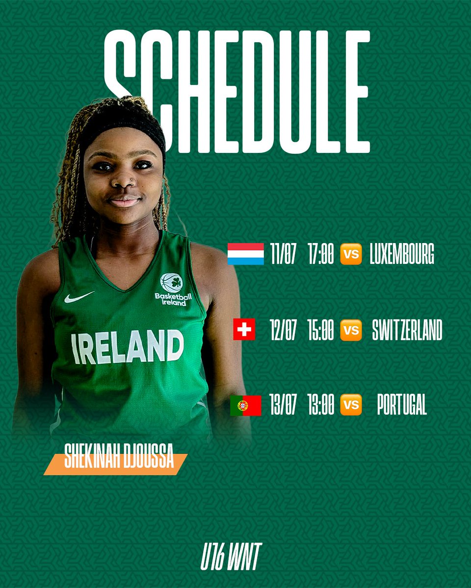 This is how it looks on a huge preparation weekend for our U16 WNT in Luxembourg! 🤝

Here's everything you need to follow their progress over the next three days ➡️ bit.ly/4nJ717s

#Greenmeansgo ☘️ | #IrishBasketball