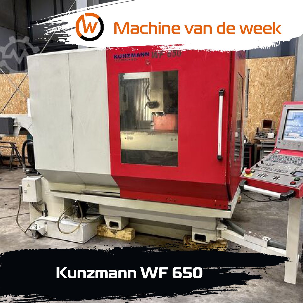 ⚙⚙⚙ Machine van de week ⚙⚙⚙
Precieze, stabiele en veelzijdige freesoplossing op topniveau: de Kunzmann WF 650 (bouwjaar 2007) met 13 kW, SK-40, tot 6.500 t/min &amp; Heidenhain iTNC 530.👉werktuigen.nl/edf-1700x2500/… #werktuigen
