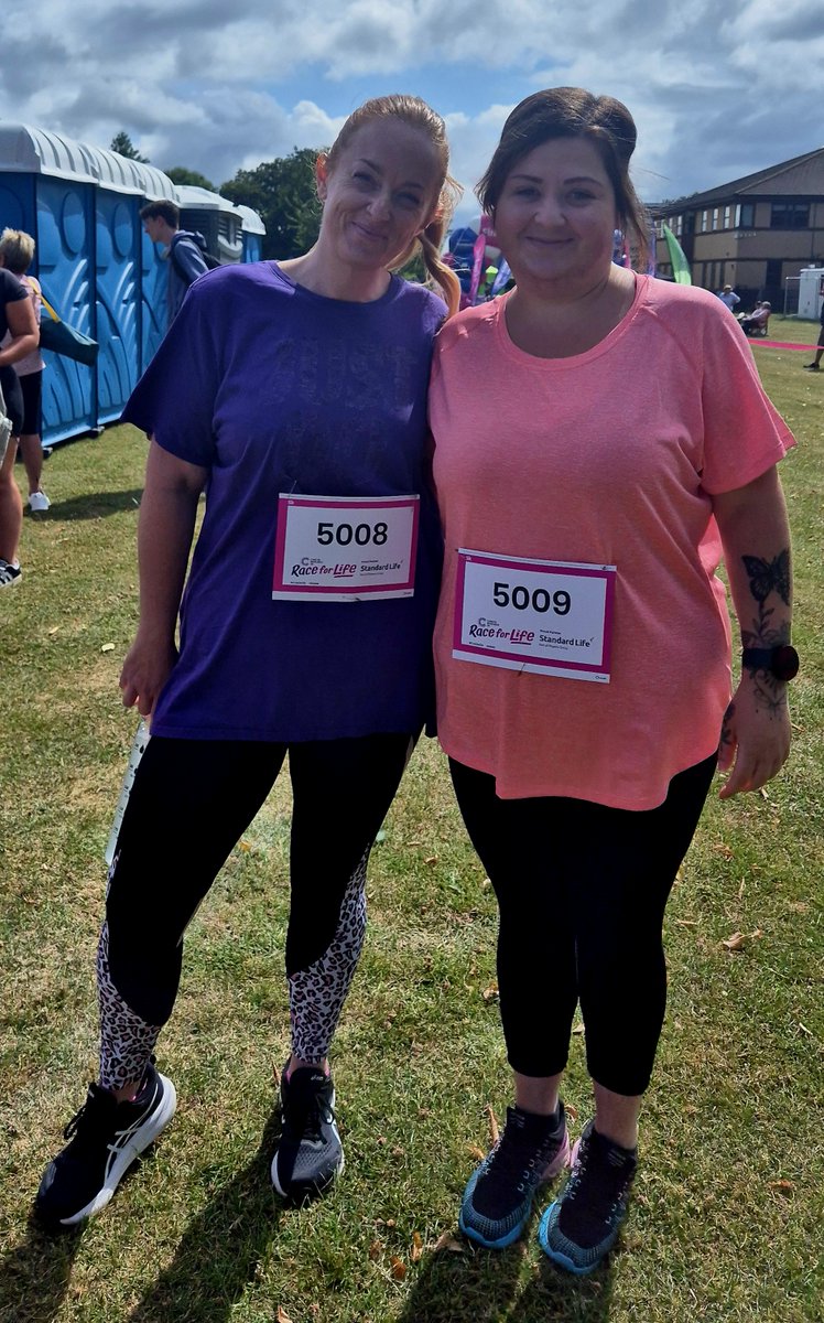 Keely from our Admin team ran the Taunton Race for Life on the weekend and raised an incredible £200 for <a href="/CR_UK/">Cancer Research UK</a>🏃‍♀️

Congratulations Keely!🌟

If you'd like to support Keely's fundraising efforts, her donation page is still open 👇
fundraise.cancerresearchuk.org/page/keelys-ra…