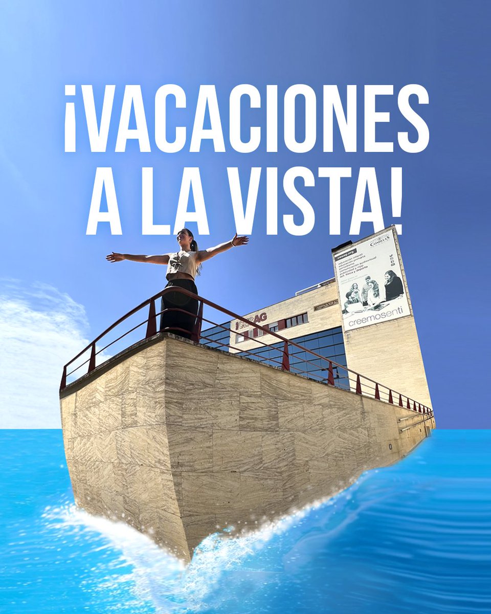 📅 ¡Hoy es el último día del periodo de evaluación extraordinaria!

Después de tanto esfuerzo, exámenes y madrugones… ¡llega el momento de soltar amarras! ⚓️

🚢 El CESAG pone rumbo al verano y nuestros estudiantes se toman unas merecidas vacaciones. 😎

Gracias por un curso