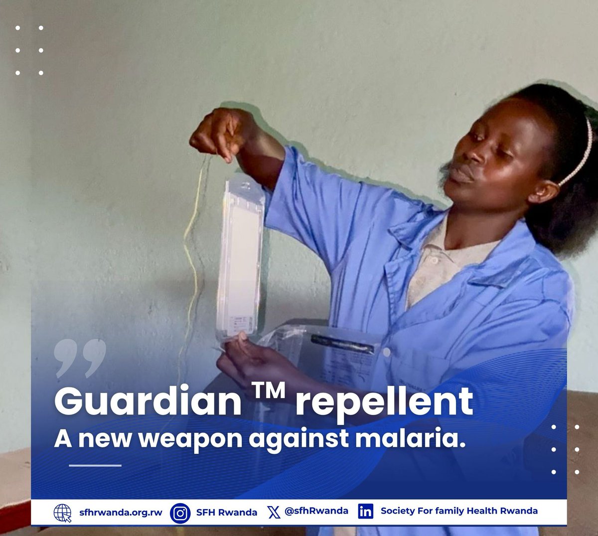 sfhRwanda's tweet image. 🦟With #Guardian™ spatial repellents, every #household is one step closer to maximizing its protection against #malaria for up to 1 year!
👉🏾 You can access this life-saving product in a pharmacy near you!
⎯⎯⎯⎯⎯⎯⎯⎯⎯⎯⎯⎯⎯⎯⎯⎯⎯⎯⎯⎯
🦟Hamwe na #Guardian™ spatial…