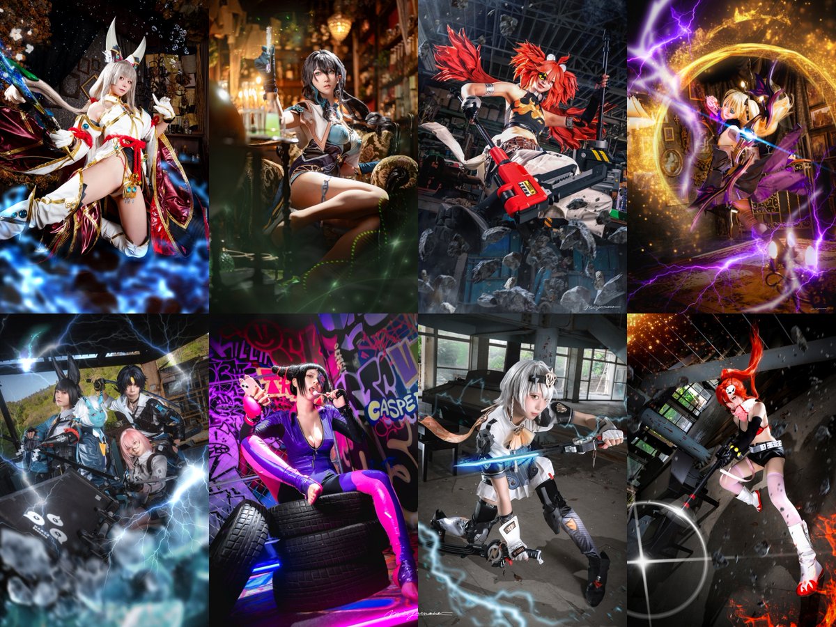 まだまだ良い写真たくさんあるけど、一部掲載でまとめ。もちろん4枚は無理！
コラボしてくれたみなさん素晴らしいポージングをありがとう！最高！感謝です👍️
下半期も面白い撮影をよろしくお願いしまっす！
#上半期コスプレ総決算
#上半期を写真4枚で振り返る