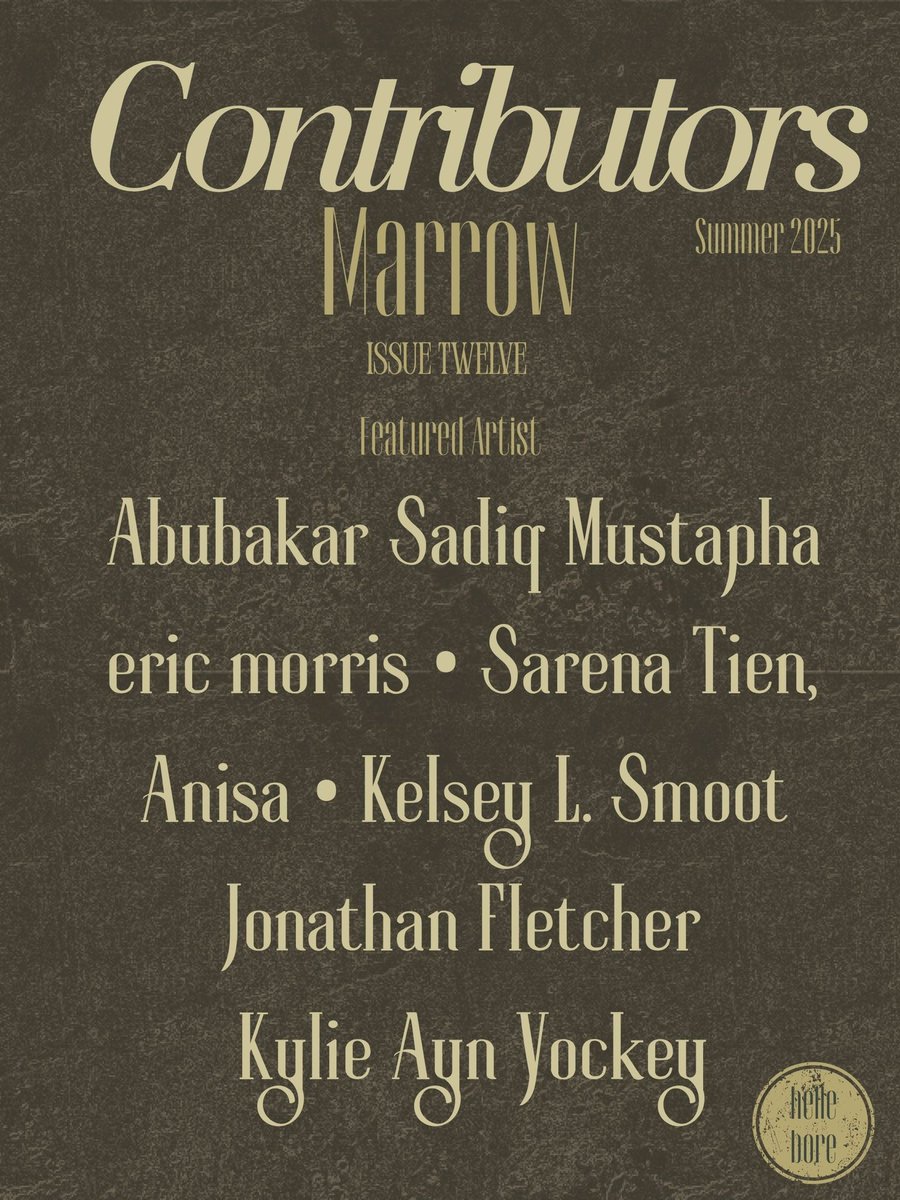 Feel alive again with Issue 12: Marrow. Featuring photography and literature that excavates emotions beyond the surface.