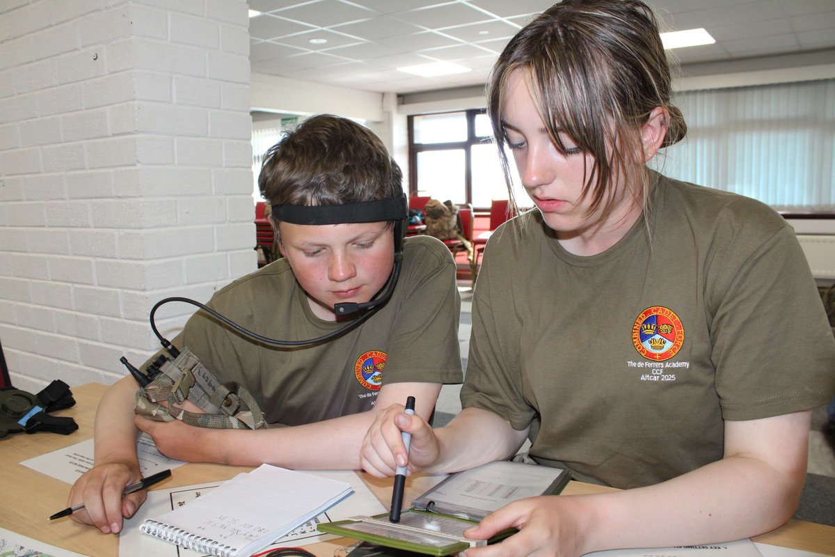 The de Ferrers Academy Combined Cadet Force tweet media