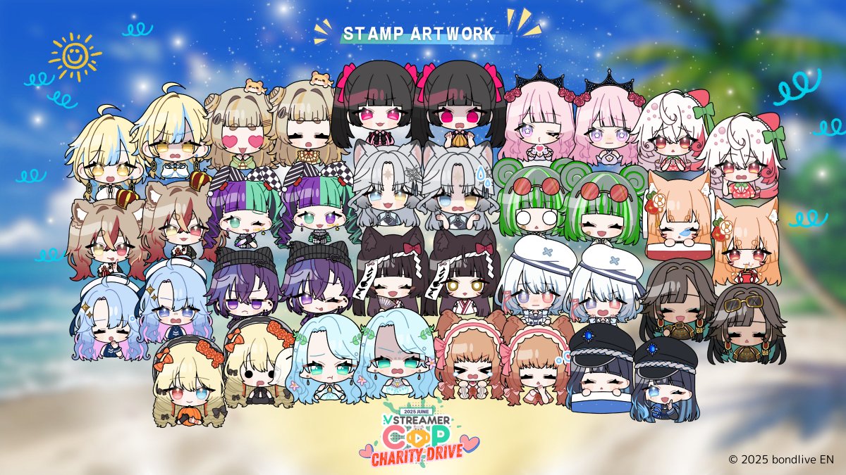 Bondies have turned into stamps!!!
Look how expressive and cute they all are ♥️♥️♥️