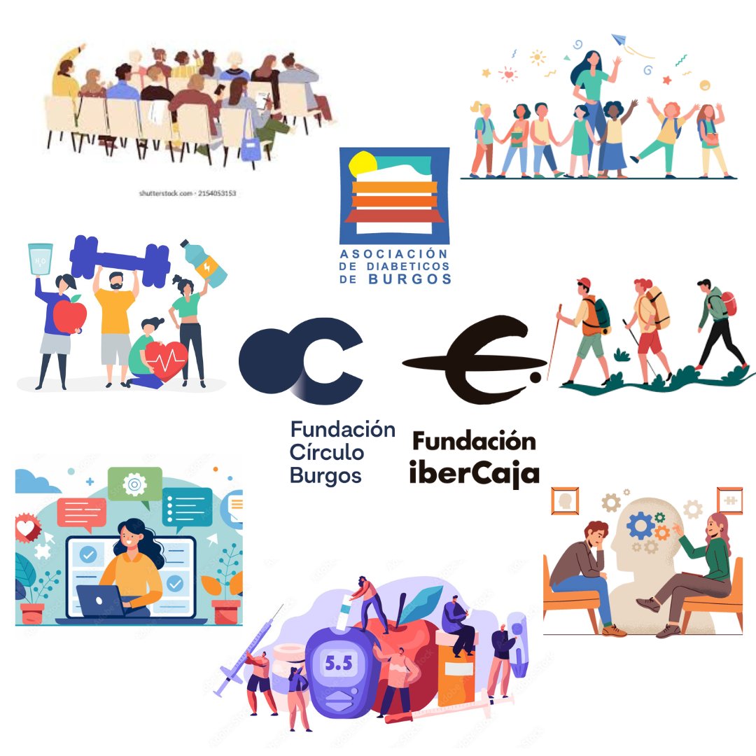 Gracias a la Fundación Círculo-Fundación Ibercaja por su apoyo incondicional a nuestra asociación y proyecto. Gracias a su aportación, concedida mediante la CONVOCATORIA 2025 F de PROYECTOS SOCIALES, podremos mejorar la educación y la calidad de vida de las personas con diabetes