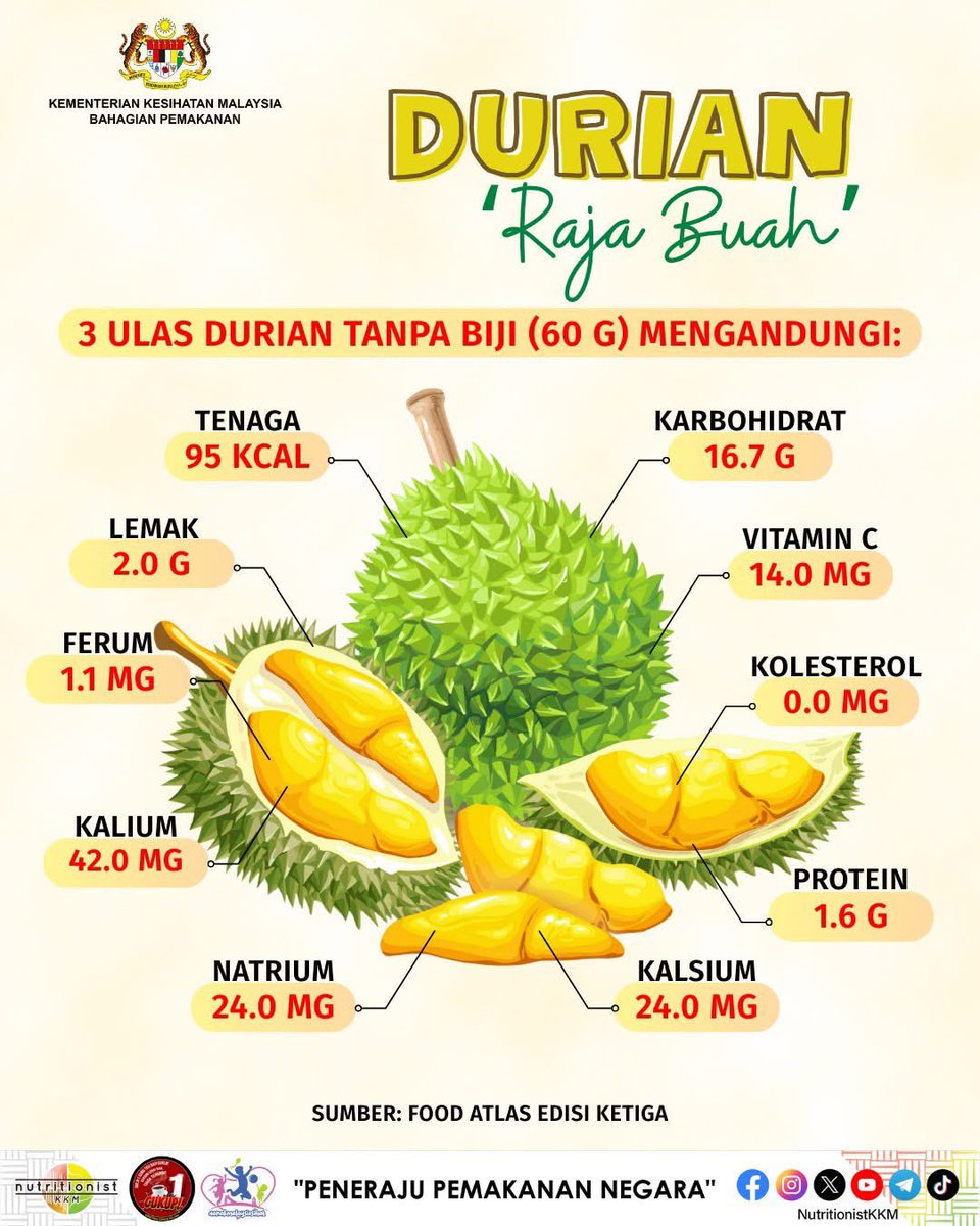 MUSIM DURIAN ON.. TAPI PORTION KENA ON JUGA!

Pasti semua penggemar durian tidak akan melepaskan peluang untuk menikmati keenakan raja buah ini.