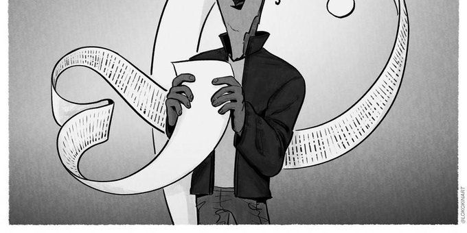 FishCharlie's tweet photo. I've published an article in Things We Do While Waiting To Die diving into the philosophy behind my FISH List of lively independent literary magazines. For some reason, my caricature has a conspicuous moustache... https://t.co/GC12mQNoGv  #FISHList https://t.co/XwOtDjhVBS