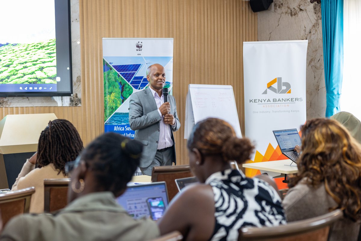 Lybraconsult's tweet photo. On Day 2, participants shifted from awareness to action, engaging with the LEAP (Locate-Evaluate, Assess-Prepare) approach, TNFD’s core methodology for assessing nature-related issues across operations and value chains. @KenyaBankers @WWF_Kenya 
#TNFD #Sustainability https://t.co/u1EZotJh5d