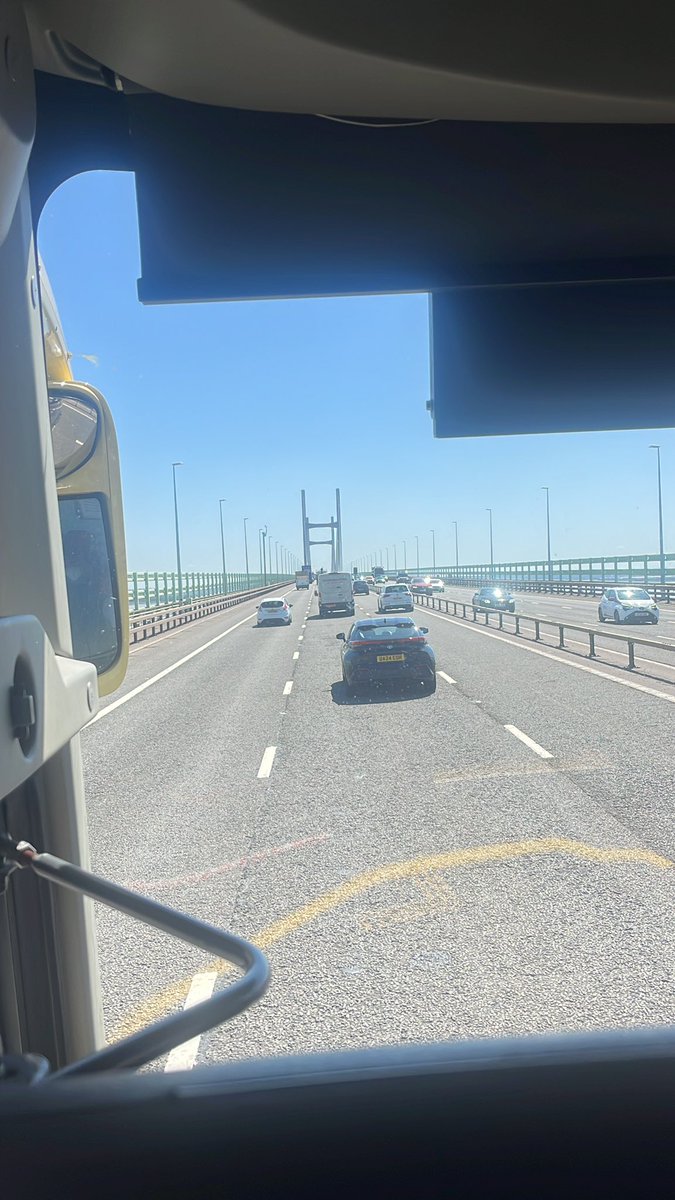 Back across the bridge! #UCWales25 🏴󠁧󠁢󠁷󠁬󠁳󠁿