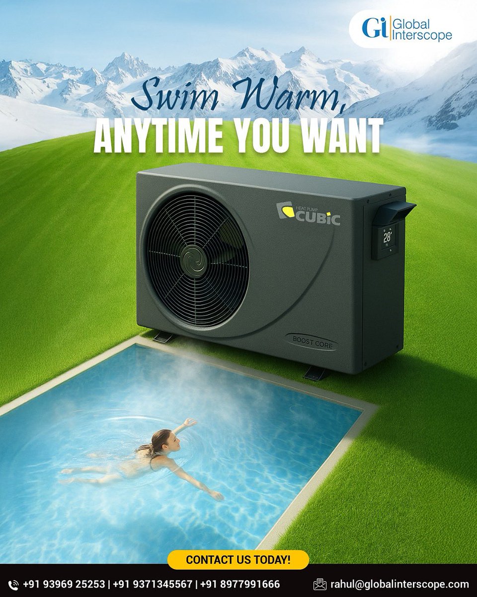 GInterscope's tweet image. Tired of skipping swims because the water’s too cold? 🥶💦 

📲 Ready to enjoy warm swims on your terms? Let’s make it happen.

#HeatedPool #SmartPoolDesign #GlobalInterscope #SwimComfortably #BackyardGoals #PoolUpgrade #ModernLiving #WarmWaterExperience #TemperatureControl