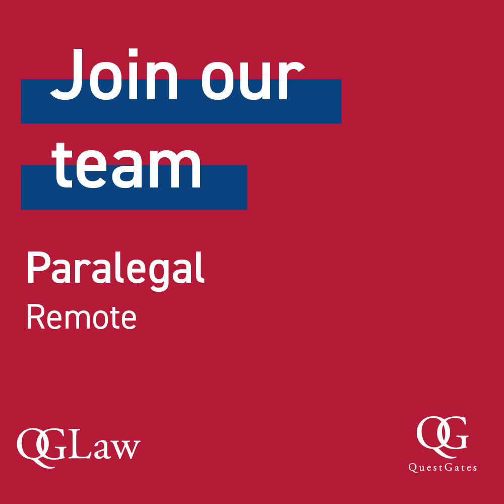 QuestGates (@questgates) on Twitter photo QGLaw, part of the <a href="/QuestGates/">QuestGates</a> group, are looking to recruit a Paralegal within their Property Recovery team. Find out more here: questgates.co.uk/wp-content/upl… QGLaw, part of the <a href="/QuestGates/">QuestGates</a> group, are looking to recruit a Paralegal within their Property Recovery team. Find out more here: questgates.co.uk/wp-content/upl…
