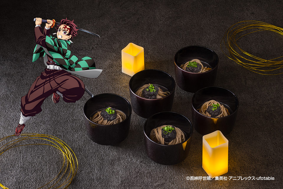 kimetsu_ths2025's tweet image. /
本日は #竈門炭治郎 の誕生日!
アニメ「#鬼滅の刃」×東急ホテルズ
#竈門炭治郎 コラボメニュー!
\
【冷蕎麦】
炭治郎が行った義勇とのそばの早食い勝負のシーンをイメージ。葱と竹炭大根おろしとともにどうぞ!
🔻特設ページ
tokyuhotels.co.jp/restaurant/pla…
#7月14日は竈門炭治郎の誕生日