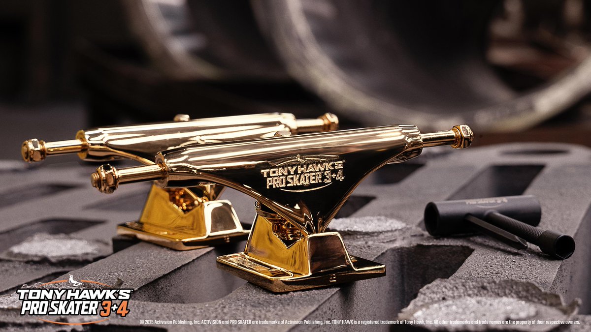 Werbung 

Nachher im Livestream zocken wir @tonyhawkthegame Pro Skater 3+4 

Aktuell läuft die #GrindTo100 Challenge:
Der erste Spieler, der alle Achievements abschließt, kann diese Skateboard-Achsen aus 24-karätigem Gold gewinnen 

Mehr Infos hier: ins.click/GrindTo100Dhalu #THPS